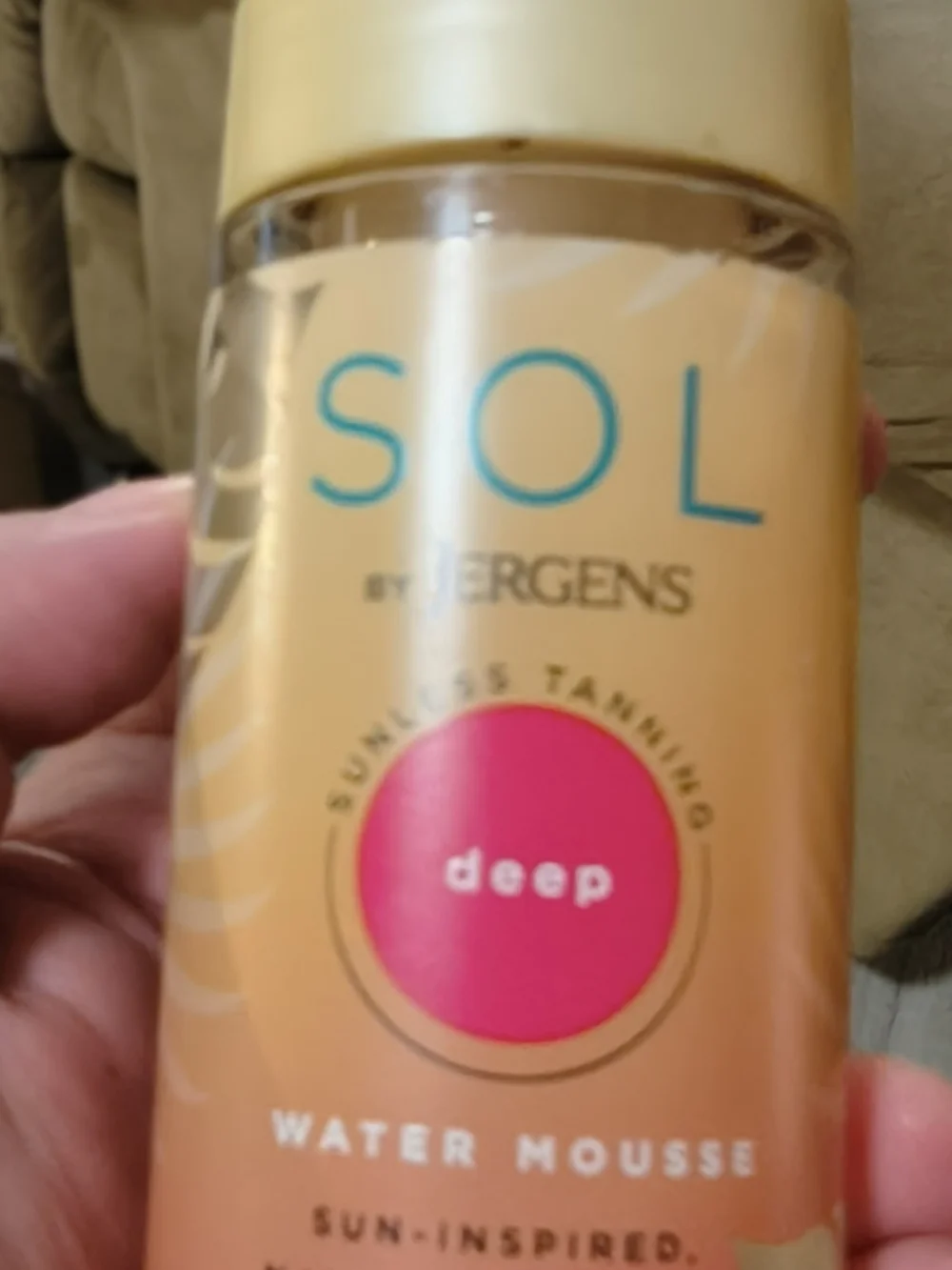 SOL by Jergens Deep Water Mousse Sunscreen - Golden Tan